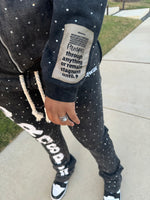 BLACK JACKET + FREE PANTS + FREE ITEM