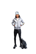 GRAY JACKET + FREE PANTS + FREE ITEM
