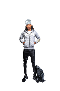 GRAY JACKET + FREE PANTS + FREE ITEM