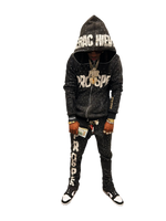 BLACK JACKET + FREE PANTS + FREE ITEM