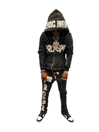 BLACK JACKET + FREE PANTS + FREE ITEM