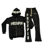 BLACK JACKET + FREE PANTS + FREE ITEM